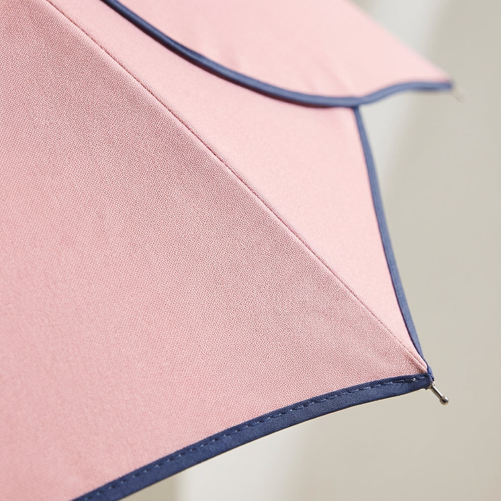 Pétale — Parapluie fleur poignée en bois