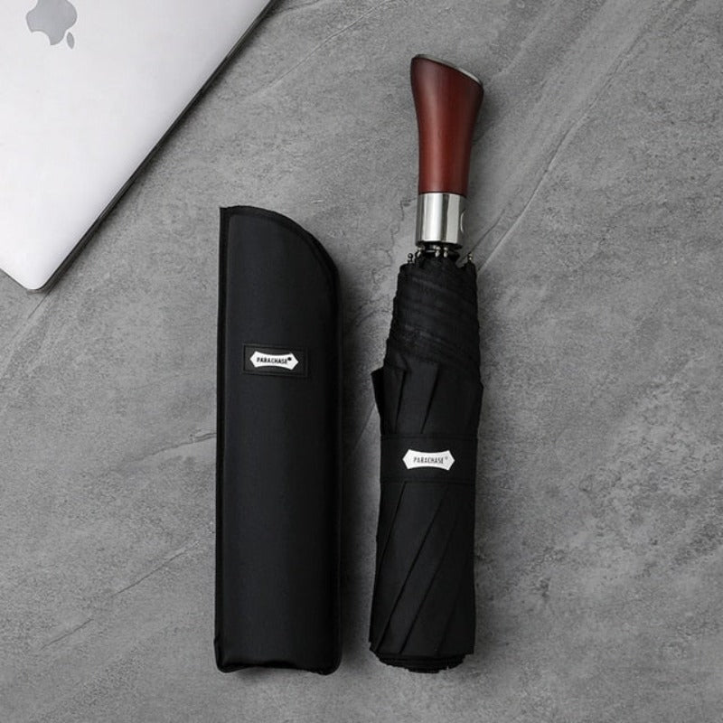 Mistral 121 — Parapluie automatique poignée bois